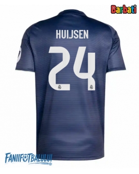 Real Madrid Dean Huijsen #24 Tricou Fotbal Replică 2025-26 Barbati Deplasare